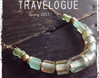 PDF Travelogue Magazine - Spring 2017 - Jewelry Magazine by Anne Potter - Beginner Level Beading - Global Style Jewelry - e-mag