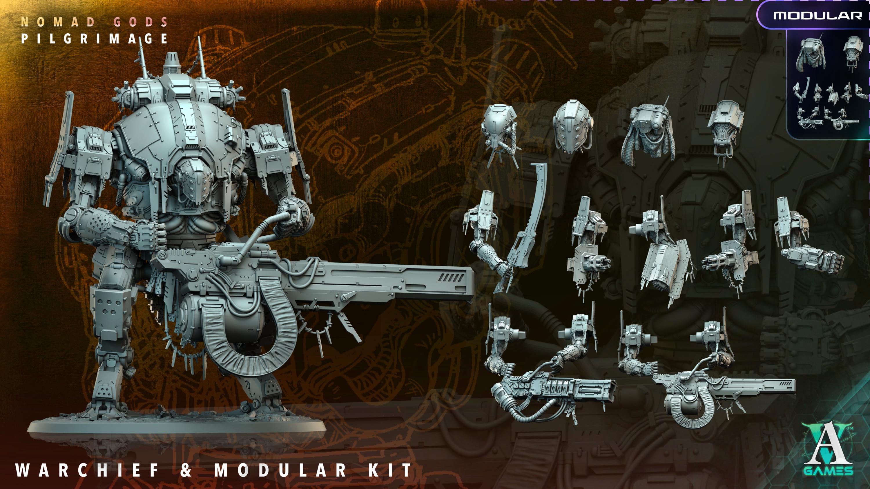 Warchief – Nomad Gods: Pilgrimage (archvillain Games) - Etsy