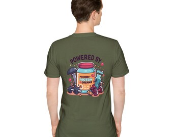 Protein Dreams Jar T-Shirt | Fitness whey, dumbbells & shakers