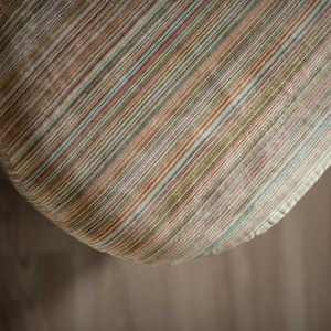 Luxury Multicolor Striped Upholstery Fabric – Italian Made, Casal Signature Collection, Durable & Stylish  by the Meter