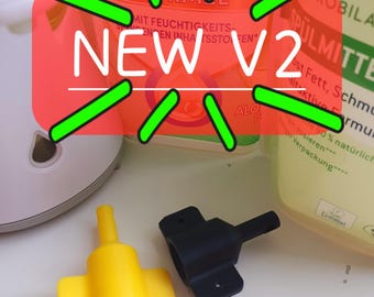 Sagrotan Refill No Touch Adapter for Soap Dispensers (Refillable without a Lid)