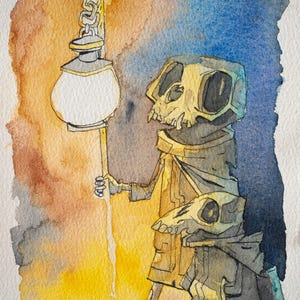 this better lead somewhere - original art print