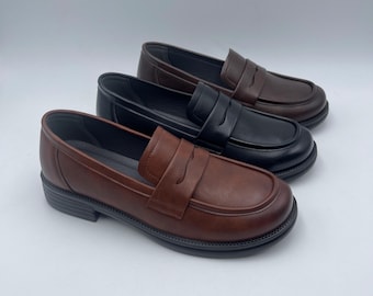 kvinnor bekväma kontor karriärloafers klassiska stil finskor populär mode avslappnad komfort platta promenadskor slip-on