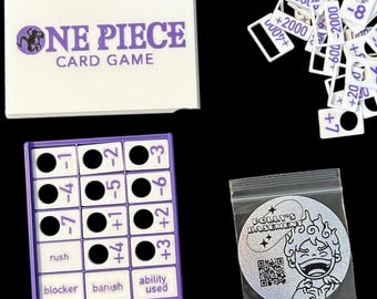 One Piece Trading Card Game Power Cost Counters Tokens OPTCG