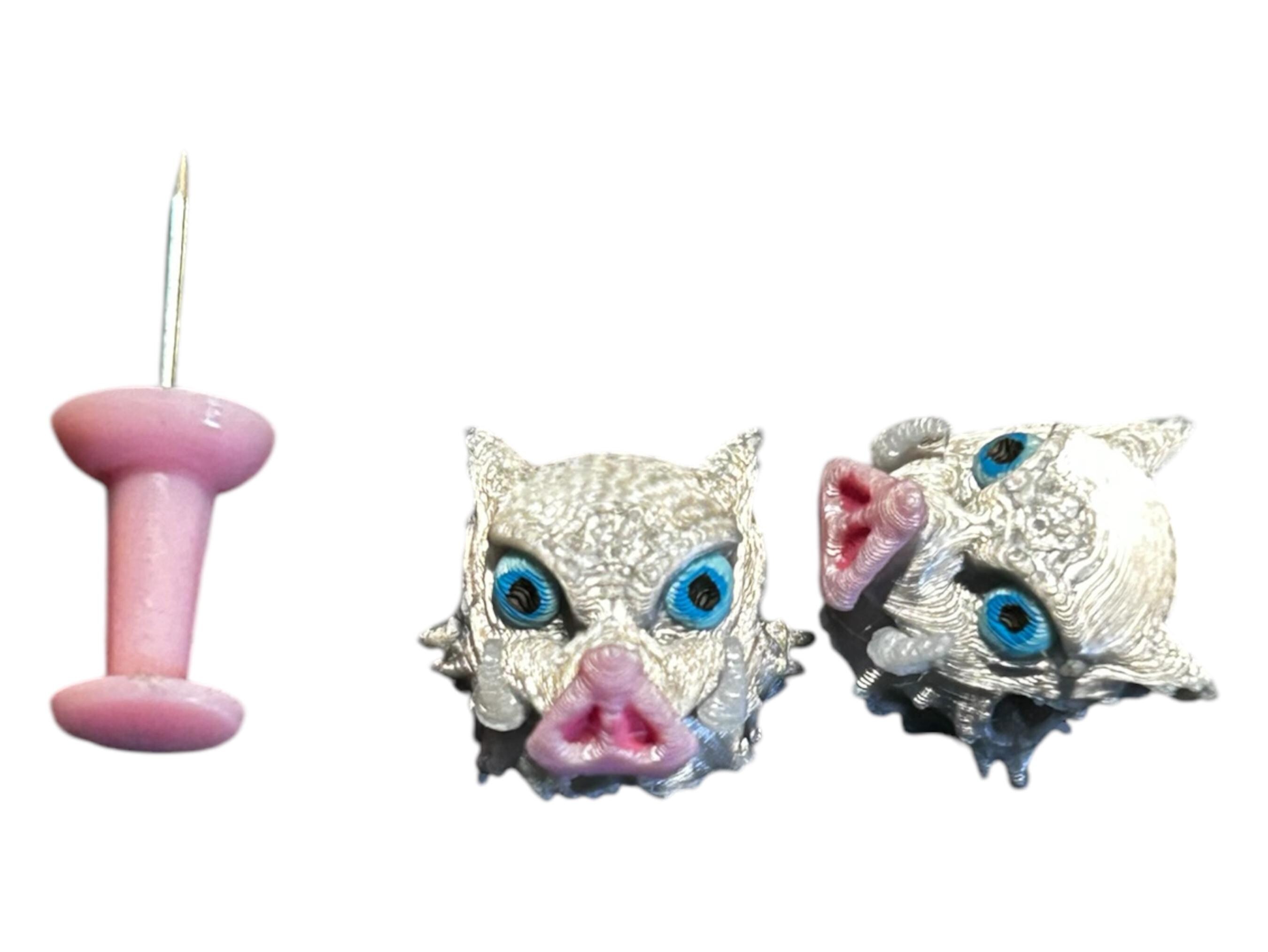 Demon Slayer Inspired Inosuke Kandi Beads - Etsy