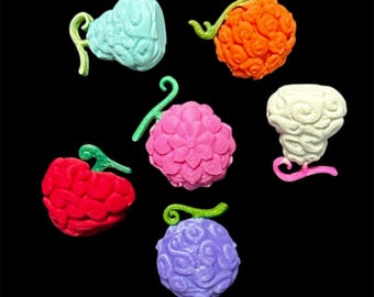 One Piece Inspired Devil Fruit Kandi Bead Mix Bag Bead Soup
