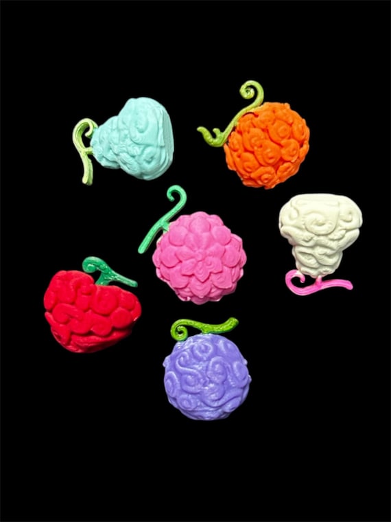 Anime Inspired Devil Fruit Kandi Bead Mix Bag Bead Soup