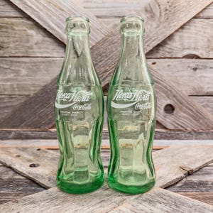 Green coke bottles - Etsy 日本