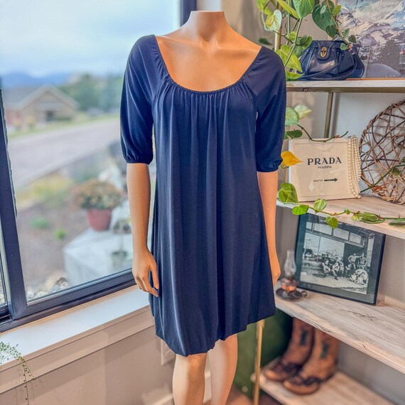 Vintage White House Black Market Black Bubble Hem Scoop Neck Dress-women's  Small - Etsy