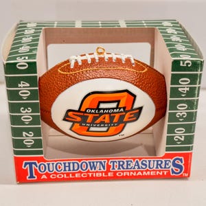 1990&#39;s Vintage OSU-Oklahoma State University Football Ornament-Licensed