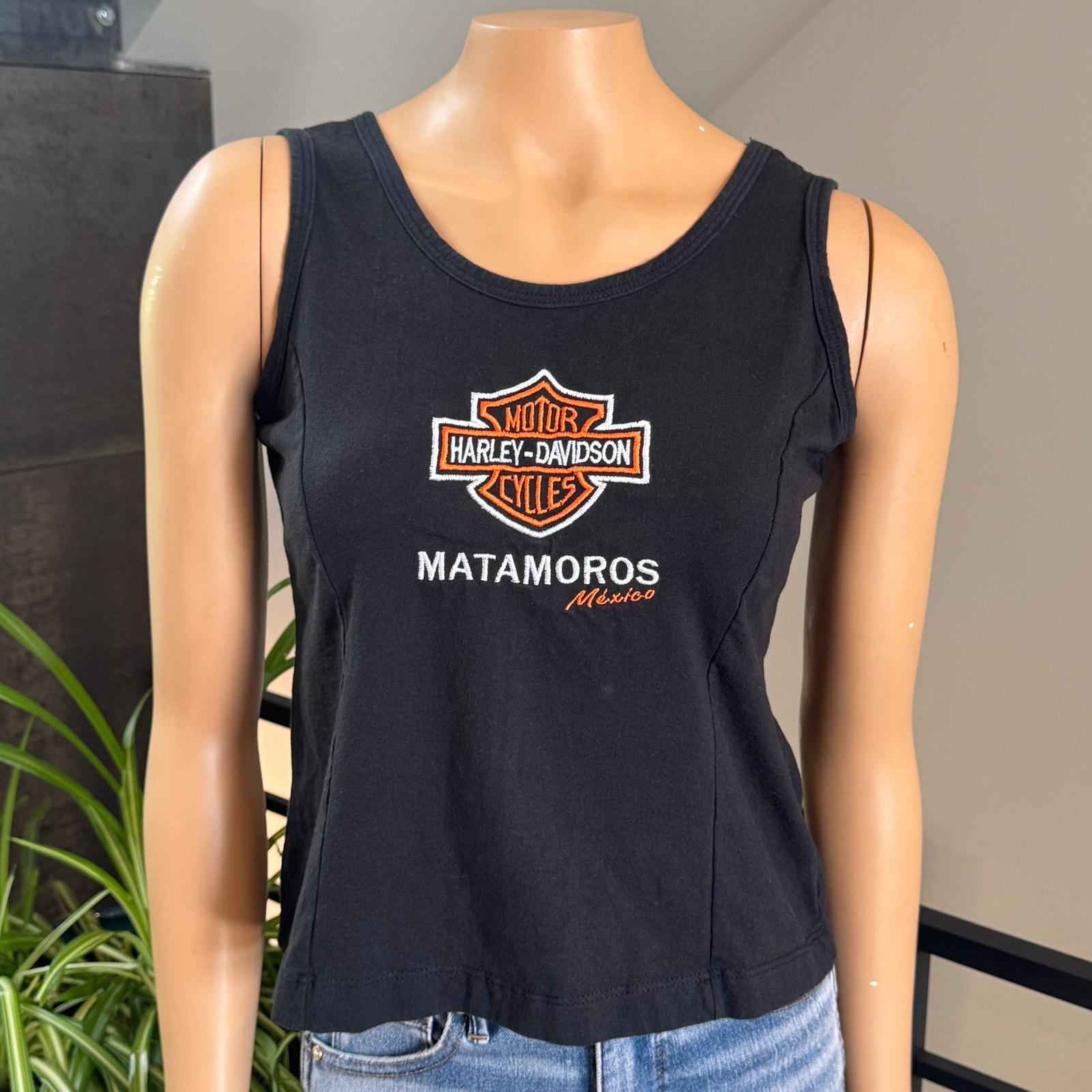 Harley Davidson Crop Tank Tops - Etsy