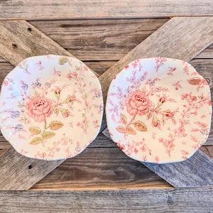 Set of 6-Johnson Brothers, 1930’s Rose Chintz Collection-Berry/Dessert Bowls, 5”