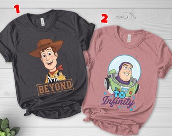 Buzz and Woody Matching Shirts, to Infinity and Beyond Shirt, Toy Story Boys Disney, Brother Sister Disney Shirts, Disney World Shirt C1KX03
