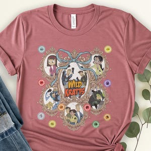 Disney Wild Kratts Let&#39;s Get Wild Chris and Martin Shirt, Coquette Wild Kratts Tee, WDW Magic Kingdom,Disneyland Trip Family Vacation NGUG05
