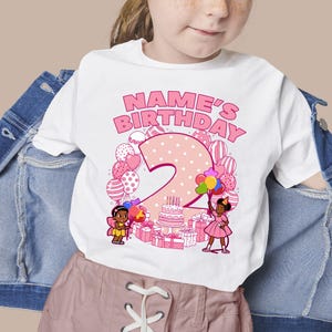 Gracie Custom Birthday Shirt, Gracie Matching Shirts, Gracie Birthday Girl Shirt, Dolls Birthday Party Shirts, Gracie Cute Shirt G5L403