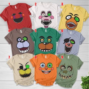 Five Nights At Freddys Shirt, Freddys Halloween Nights 2025 Shirt, Halloween Tee, Movies Shirt G5NJ06