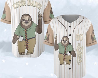 Custom Flash Zootopia Baseball Jersey, Disney Flash Jersey Shirt, Disneyland Birthday Gift, Disney Baseball Fan Lover Gift G5QA01