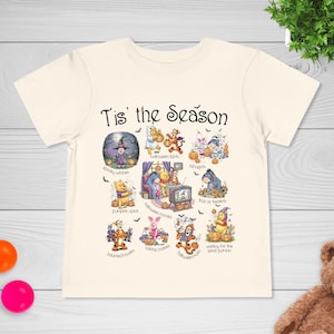 Vintage Winnie The Pooh Halloween Shirt,  Pooh Halloween Shirt, Pooh Halloween Family Tees, Disneyland Halloween Trip Shirt G5MO09