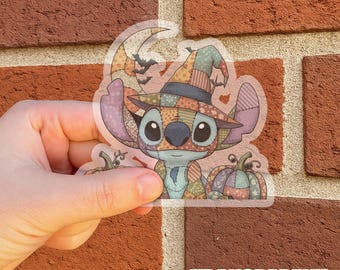 Disney Stitch Peekaboo Sticker, Peeker Peeking Car Window Decals, Bumper Waterproof Vinyl Stickers, Funny Stitch Pack Stickers C1JK24