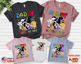 Mickey Mouse Clubhouse Birthday Shirt, Mickey Mouse Birthday Tshirt, Mickey Clubhouse Birthday Outfit, Mickey Clubhouse Outfit CYHX22