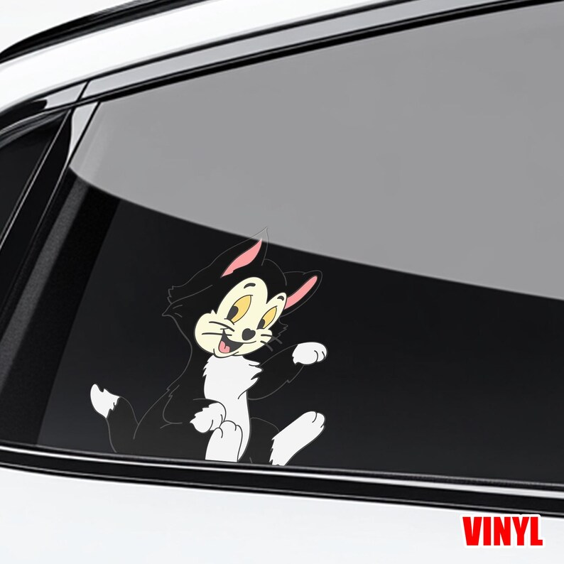 Disney Cats Sticker, the Aristocats Magnet Sticker Cheshire Figaro ...
