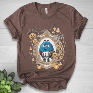 Custom Retro M&M Candies Matching Shirts,M and M Halloween Costume Party,Trick Or Treat Halloween Candy Boo Tee,Spooky M and M Shirt JCPA10