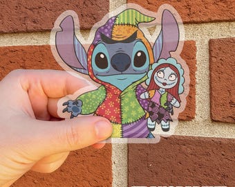 Disney Stitch Peekaboo Sticker, Peeker Peeking Car Window Decals, Bumper Waterproof Vinyl Stickers, Funny Stitch Pack Stickers C1JK22