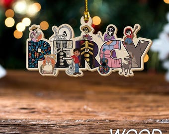 Customized Disney Coco Christmas Ornament, Disney Coco Ornament