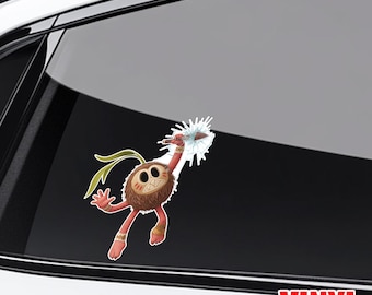 Funny Kakamoras Moana Peekapoo Sticker, Car Waterproof for Water bottles, laptops, and more, Disney Moana Stickers D2K322