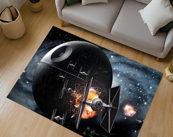 Millennium Falcon Carpet, Millennium Falcon Rug, Star Wars Carpet, Star Wars Rug, Starwars Carpet, Starwars Rug, Movie Carpet, Movie Rug