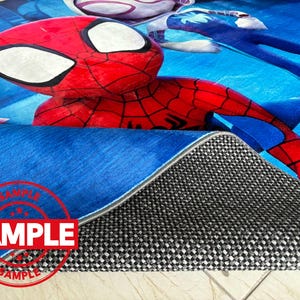 Spiderman Carpet, Spiderman Rug, Spider Man Rug, Spider Web Carpet ...