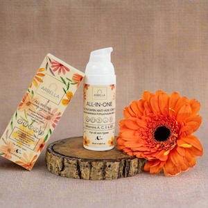 ALL IN ONE anti-age intensive multivitamin night facial cream, Natural Cream, Natural Facial Cream, Natural Cosmetic, Healthy Beauty