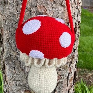 Mushroom Plushie Crochet Pattern PDF – Kawaii Amigurumi Mushroom Pattern – Easy Crochet Plush Toy Tutorial – Digital Download