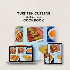 Turkish Cookbook PDF: 5 Authentic Recipes, Traditional Cooking Guide (Instant Download