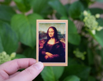 Leonardo da Vinci - Mona Lisa in frame