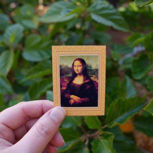 Leonardo da Vinci - Mona Lisa in frame