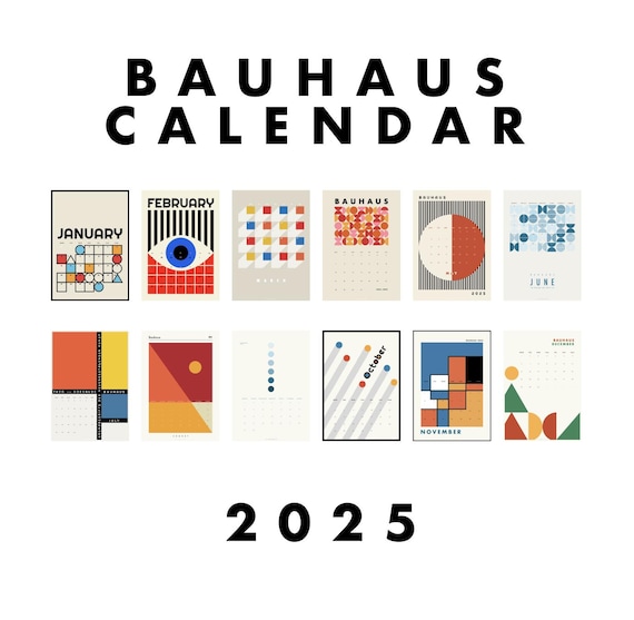 コレクション FH/louis kahn abcdesigne POSTER CALENDAR 2025 Poster Calendar – Linnea Design