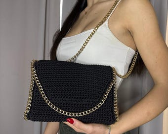 Patrón Bolso Mini Falabella "Stella" a Crochet - PDF en inglés e italiano | Tutorial fácil de crochet para principiantes