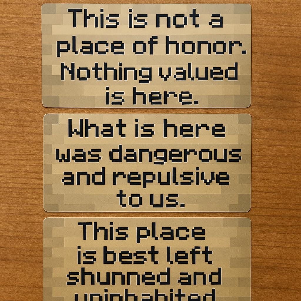 Custom Pixelated Block-style Sign | Personalized Digital Download ...