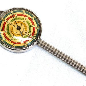 Vintage German Opsimeter Map ,Measure Scale Look