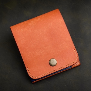 PDF Pattern Vertical Bifold Wallet - American Style Leather Wallet Digital Download