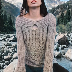 wirrow 21AW Yak Wool Knit Pullover Yak Wool Sweater - Etsy