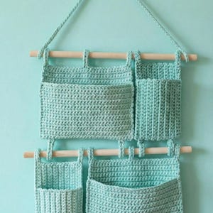 Crochet pattern for organizer: stylish macrame storage for home, decor, and organizing – perfect for beginners and experienced crafters