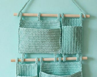 Crochet pattern for organizer: stylish macrame storage for home, decor, and organizing – perfect for beginners and experienced crafters