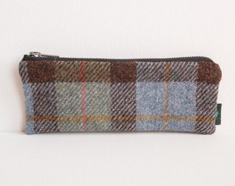 Harris Tweed pencil case in MacLeod tartan