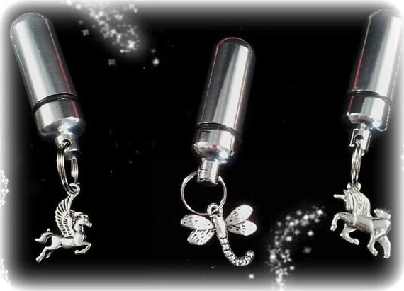 Mythical TRIO - Special Set OF 3 Cremation Urn Necklaces - Mourning Jewelry, Urn Necklace, Urn For Ashes, Pet Urn, Ashes Urn, Urn Keepsake
