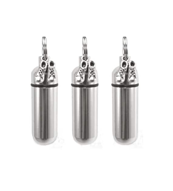 Set Of Three Silver Infant/Baby CREMATION URN NECKLACES with Baby Shoes - Child Urn, Baby Urn, Child Loss, Ashes Jewelry, Personalized Urn