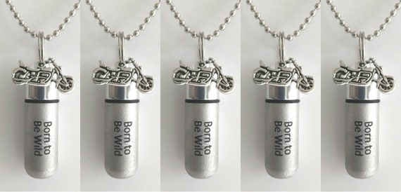 Set of 3 /"Forever Remembered Forever Loved/" CREMATION URN Necklaces w//Pouches