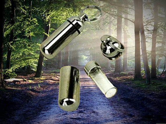 Silver Cremation Urn Keepsake with "Love Heart" Velvet Pouch & Fill Kit - Mourning Jewelry, Ashes Urn, Child Loss, Custom Engraving.