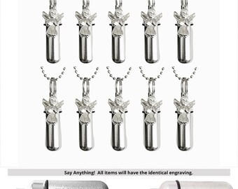 TEN CREMATION URN Necklaces with Silver Plated Praying Angels - Ashes Necklace, Memorial Jewelry, Mourning Jewelry, Urn Keepsake
